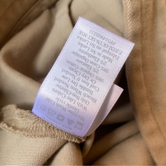 Everlane Moleskin Mini Skirt in Beige Tan Khaki Color Size 0 Like New Condition - Picture 11 of 11
